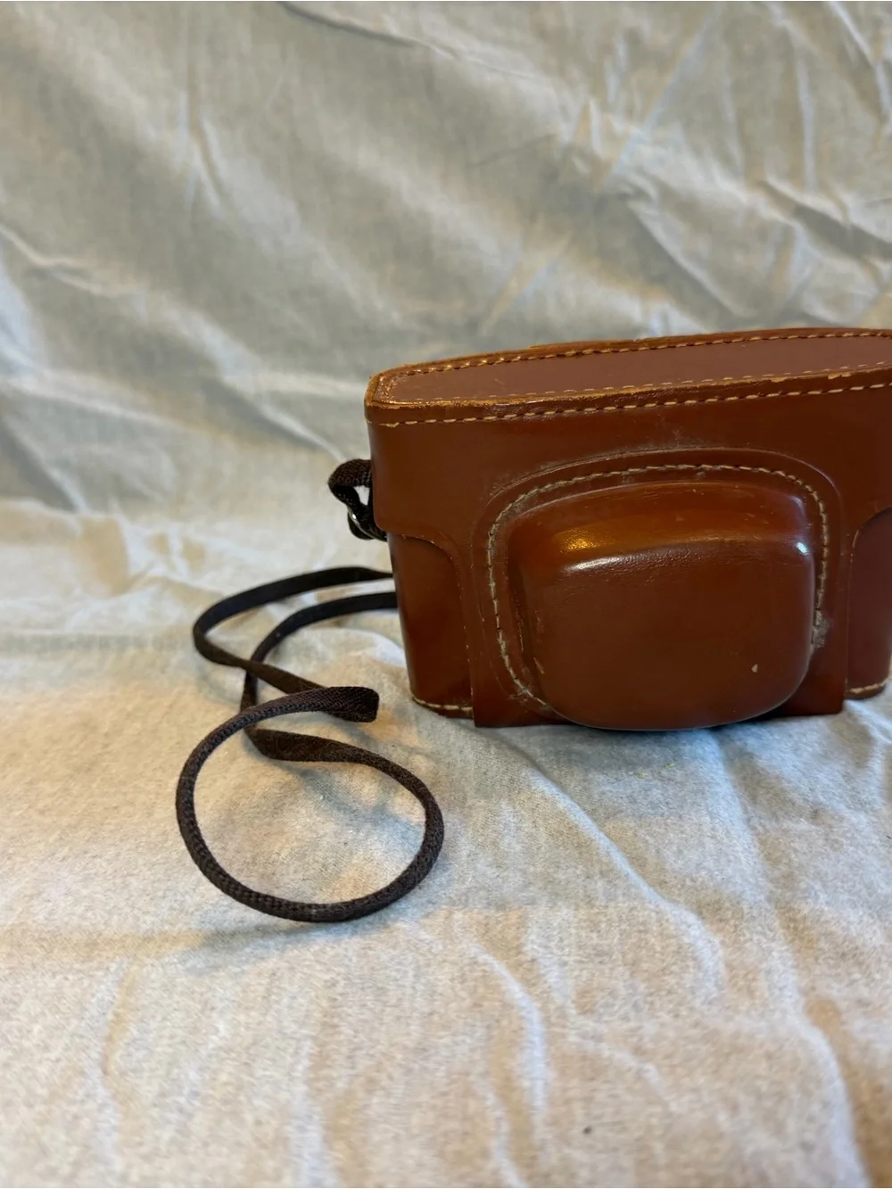 Kodak Bantam RF Camera in Brown and Silver Trim